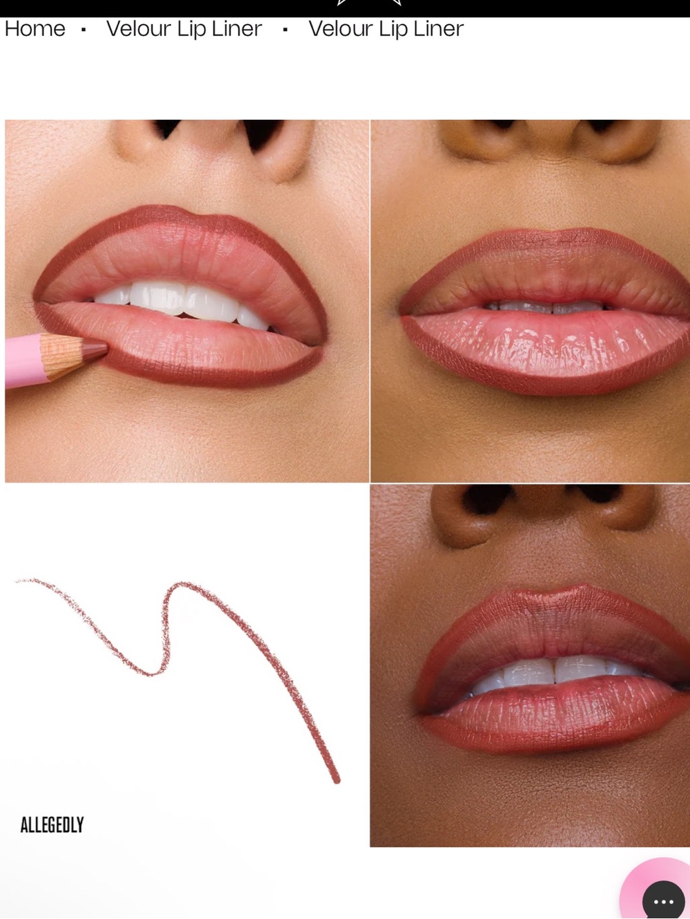 Jeffree Star Allegedly Lip Liner Pencil